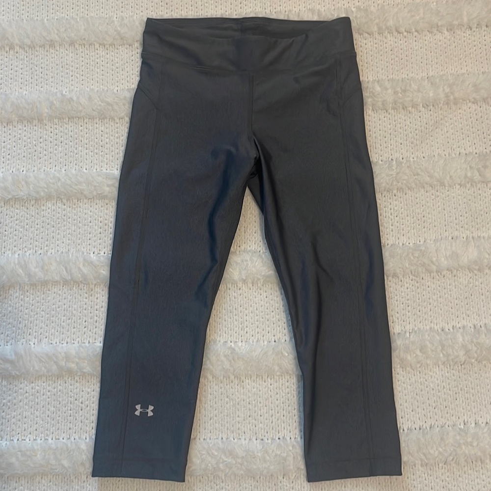 Under armour leggings capri gray crop women’s XS
